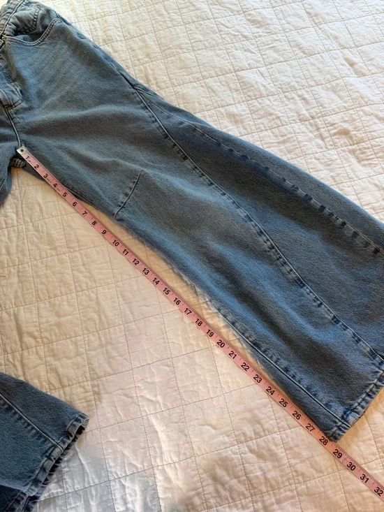 Free People We The Free Eden High Slouchy Flare Jeans NWT 27 Fast Forward - Picture 7 of 11